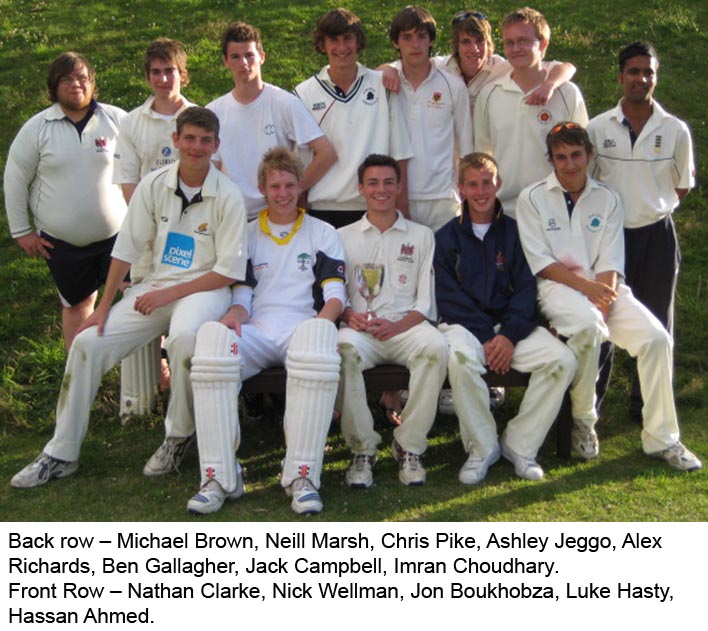 winning cricket team